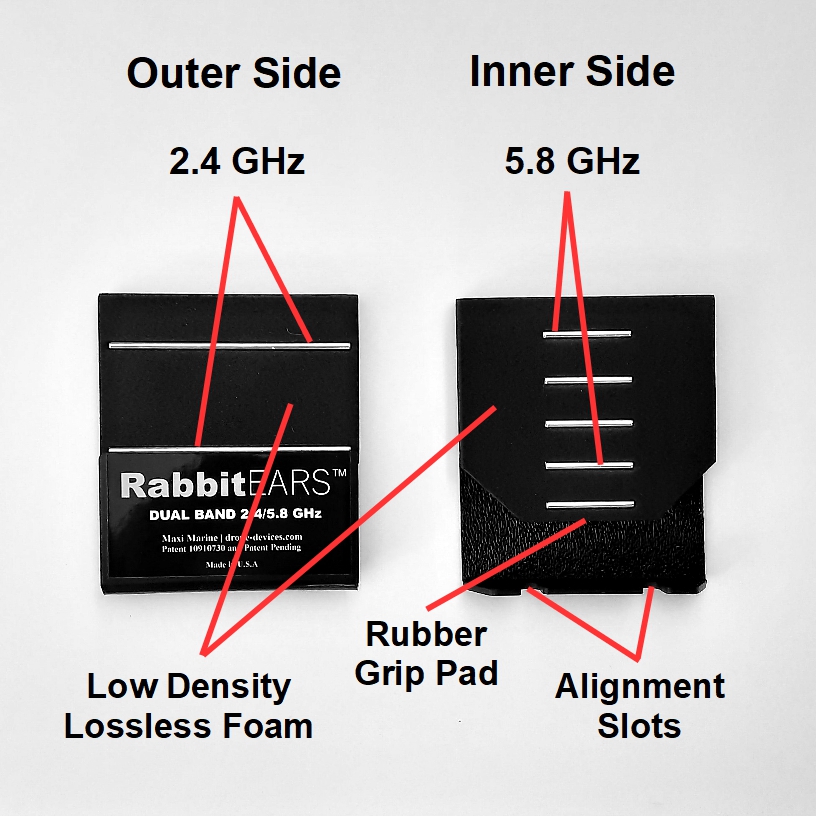 LOADING IMAGE: RabbitEARS™ Dual
Band Antenna
Signal Booster
for DJI Mini
2, Mavic Air 2
& 2S